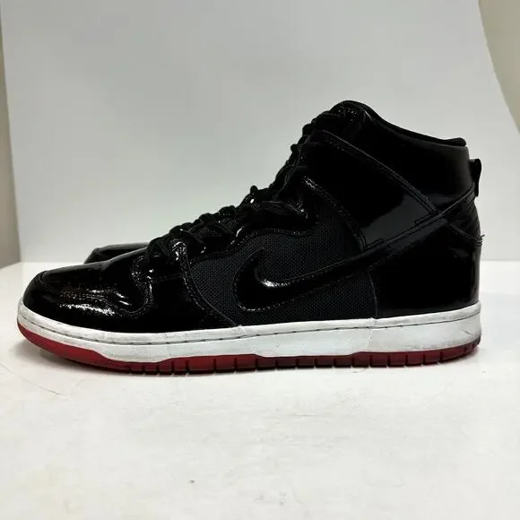 VERY GOOD Nike SB Nike SB Dunk High Bred "Rivals Pack" Basketball Men's 12 - Picture 3 of 13